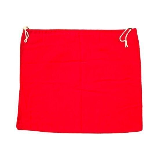 Braccialini Firenze Purse Dust Bag Red‎ White 17x14.5" Designer Storage Travel - Picture 5 of 5